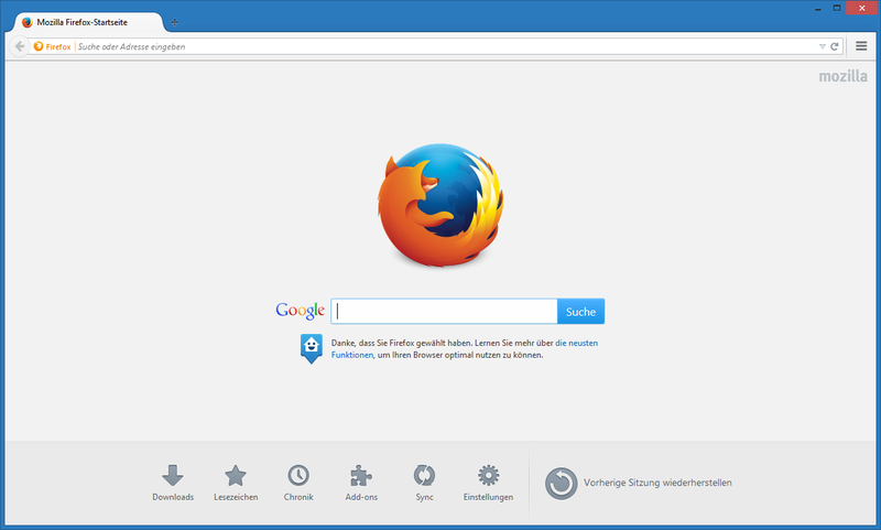 how to update mozilla firefox in windows 8